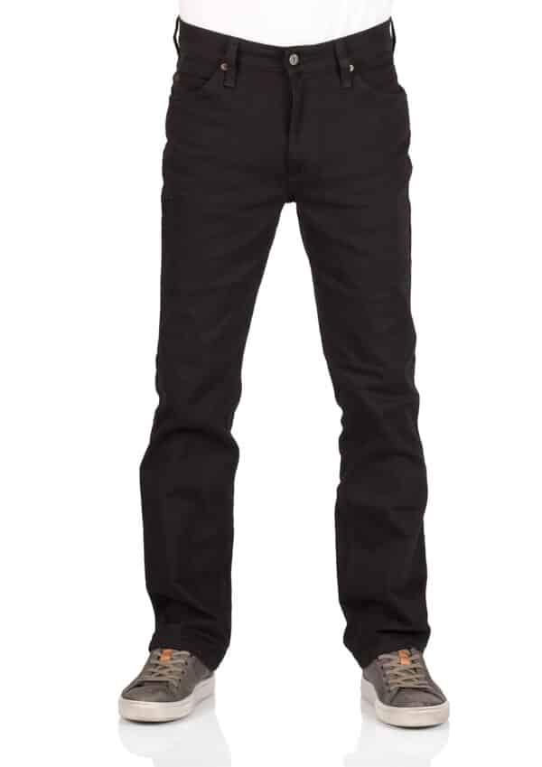 Mustang Herren Jeans Tramper - Straight Fit - Schwarz - Super Dark