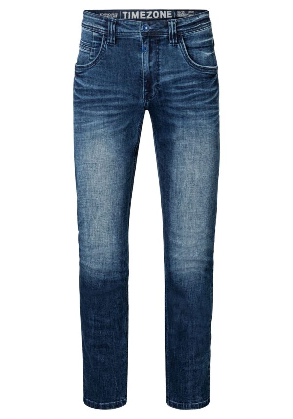 TIMEZONE Herren Jeans GerritTZ - Regular Fit - Blau - Light Royal Wash