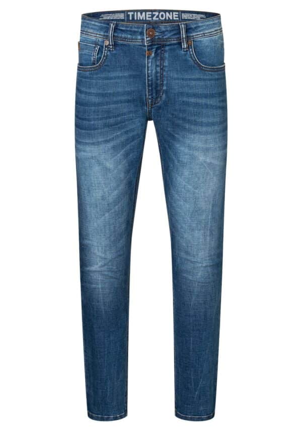 TIMEZONE Herren Jeans EduardoTZ - Slim Fit - Blau - Jeans Blue Wash