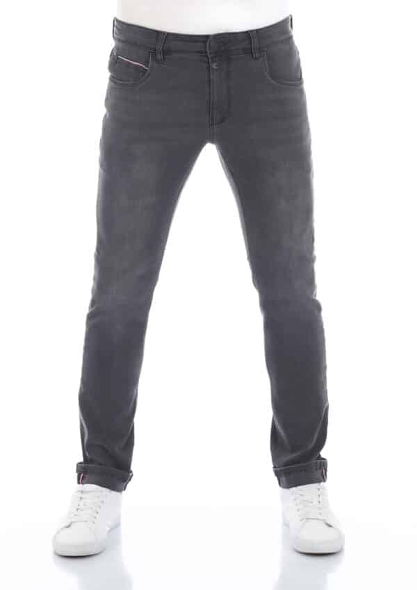 TIMEZONE Herren Jeans ScottTZ - Slim Fit - Grau - Anthra Shadow Wash