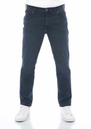 Wrangler Herren Jeans Texas Slim Fit Stretch - Blau - Bruised River