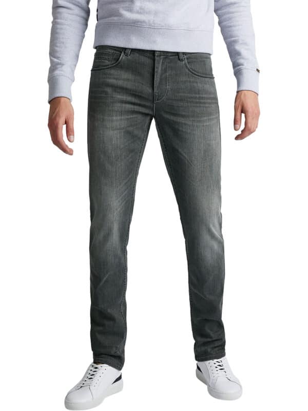 PME Legend Herren Jeans NIGHTFLIGHT - Regular Fit - Grau - Stone Mid Grey