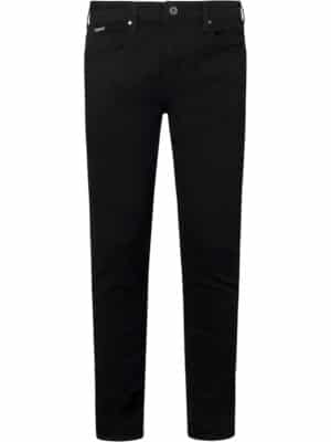 Pepe Jeans Herren Jeans Finsbury Skinny Fit - Schwarz - Clean Black