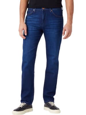 Wrangler Herren Jeans Greensboro - Regular Fit - Blau - The Bullseye