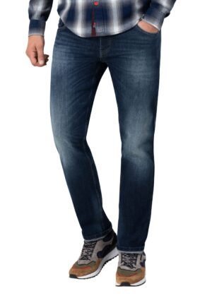 TIMEZONE Herren Jeans SLIM EDUARDOTZ - Slim Fit - Blau - Grey Indigo Wash