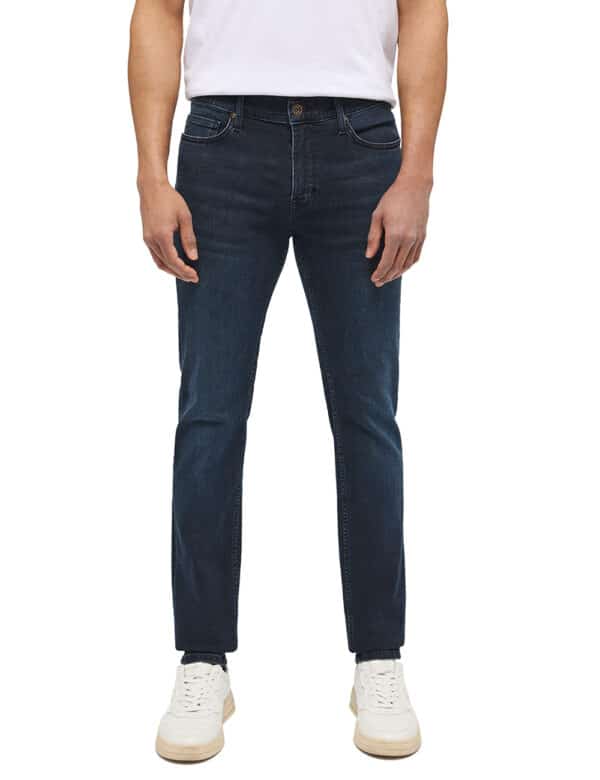 Mustang Herren Jeans FRISCO - Skinny Fit Blau - Dark Blue Denim