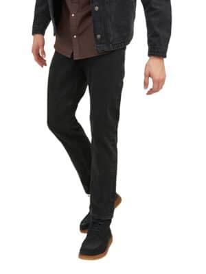 Jack & Jones Herren Jeans JJICHRIS JJORIGINAL MF 912 - Relaxed Fit - Schwarz - Black Denim