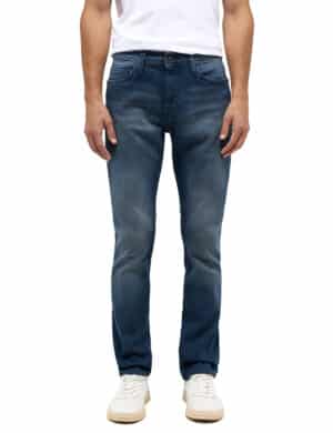 Mustang Herren Jeans VEGAS - Slim Fit - Blau - Mid Blue Denim