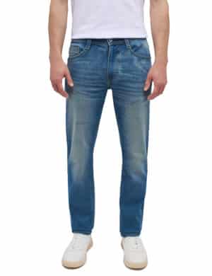 Mustang Herren Jeans OREGON SLIM K - Slim Fit - Blau - Mid Blue Denim