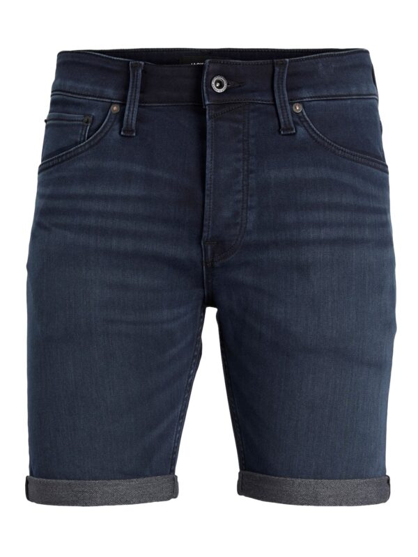 Jack & Jones Herren Jeans Short JJIRICK JJICON GE 604- Relgular Fit - Blau - Blue Denim