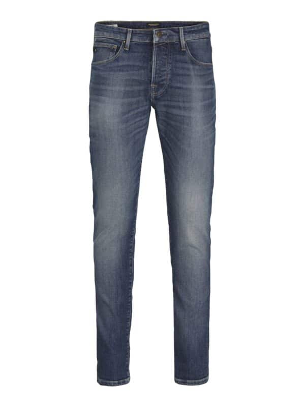 Jack & Jones Herren Jeans JJIGLENN JJICON JJ 167 - Slim Fit - Blau - Blue Denim