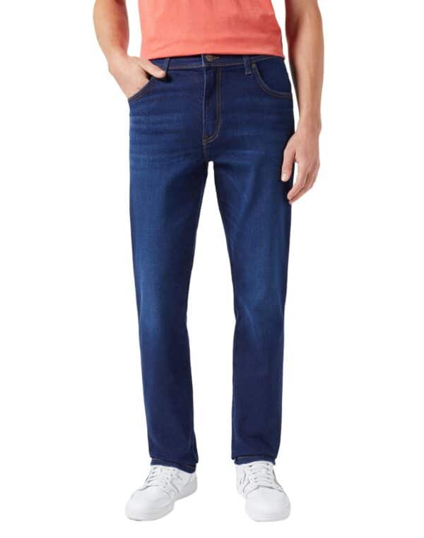 Wrangler Herren Jeans TEXAS SLIM - Blau - Night Shade