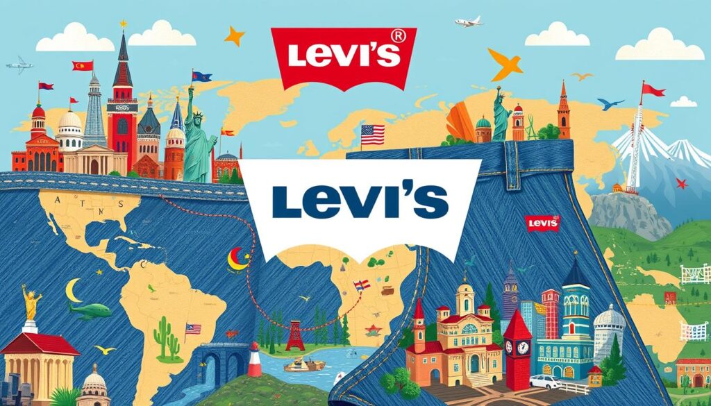 Levis internationale Expansion