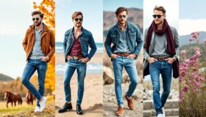 So stylst du Herren Jeans für jede Jahreszeit