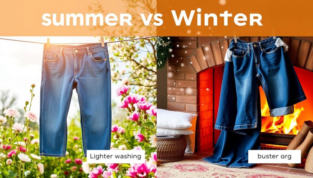 Sommer/Winter Jeanspflege