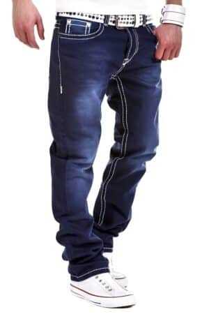 behype Bequeme Jeans "Stitch"