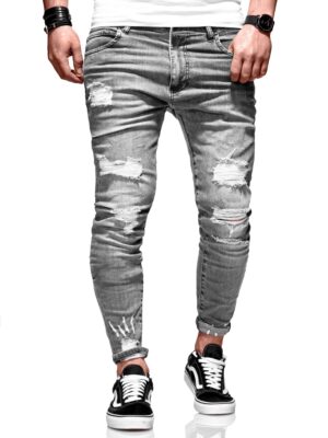 behype Slim-fit-Jeans "Dino"