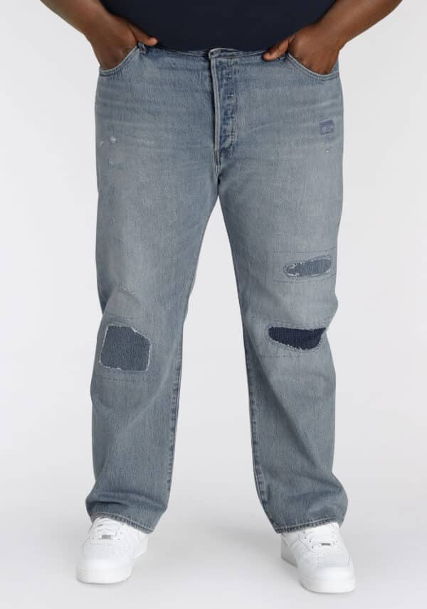 Levis Plus Straight-Jeans "501"