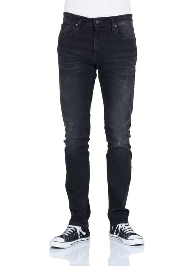 Mavi Herren Jeans James - Skinny Fit - Smoke Berlin Comfort