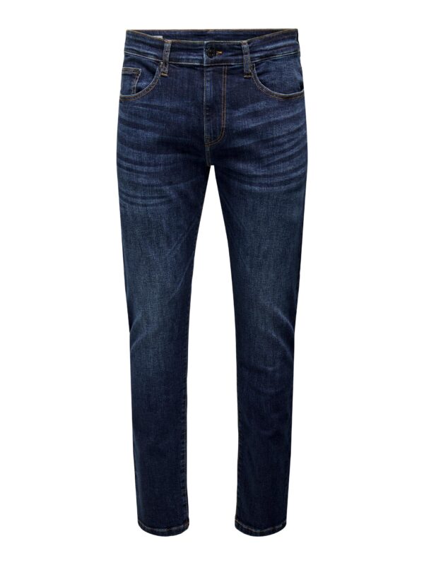 ONLY & SONS Straight-Jeans "ONSWEFT REG.DK. BLUE 6752 DNM JEANS NOOS"