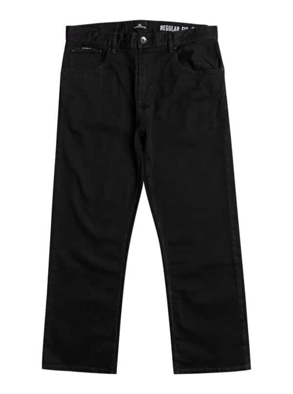 Quiksilver Regular-fit-Jeans "Aqua Cult Ankle Washed Black"