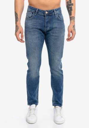 RedBridge Slim-fit-Jeans "Newport News Faded Wave"